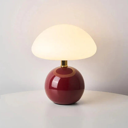 Valéora | Lampe de Table – Inspiration Bauhaus et Élégance Unique Bordeaux