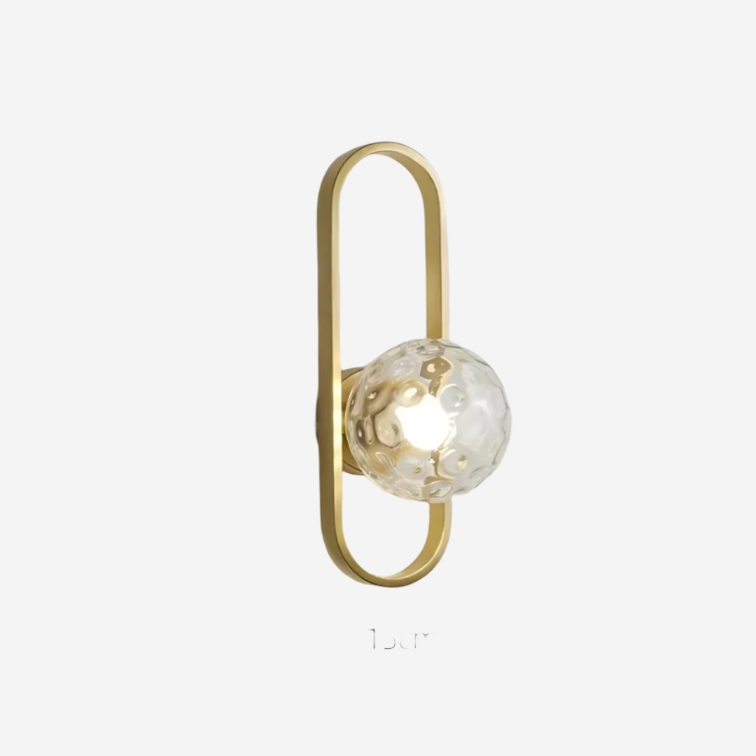 Veléa | Applique Murale LED – Ambiance Chic et Éclairage Élégant Or-B