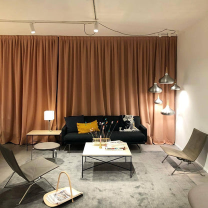 Veléandre | Lampe Suspendue – Verre blanc finitions or et noir