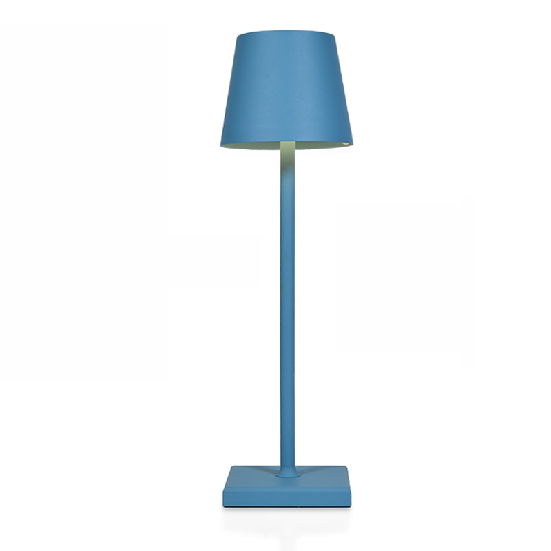 Veliora | Lampe de Table LED – Sans Fil Design Minimaliste & Élégant Bleu