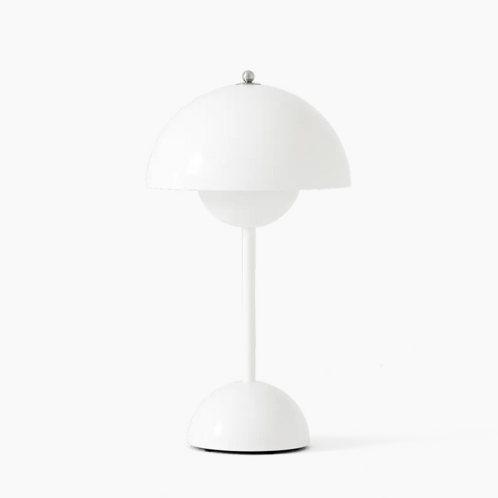 Veloria | Lampe de Table – Ambiance Cocooning et Élégance Contemporaine Blanc