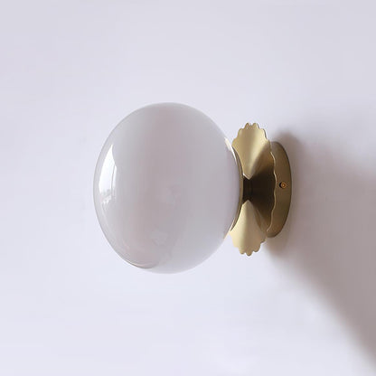 Velustra | Lampe Murale Verre – Chic Élégant et Moderne Or+Blanc