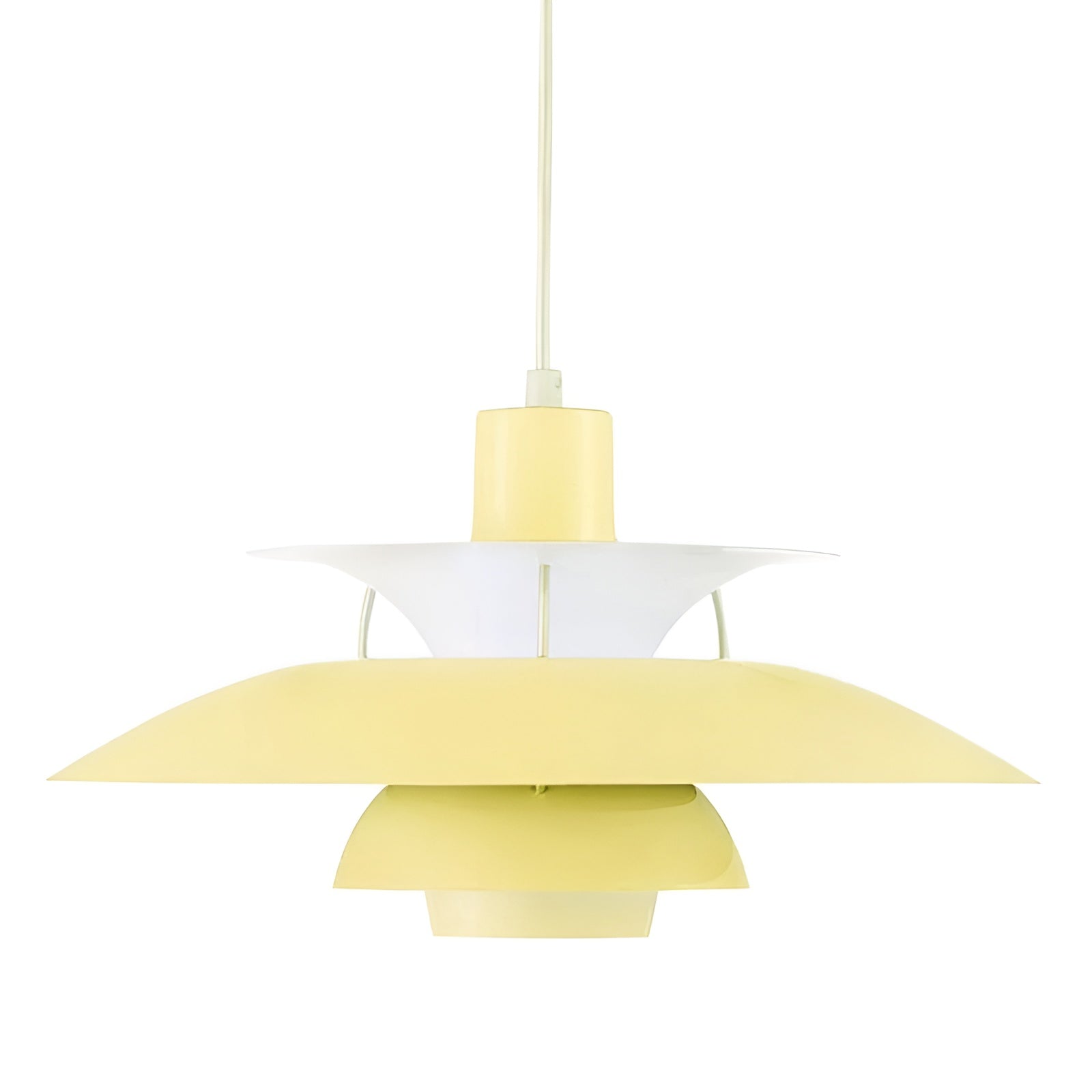 Verélia | Lampe Suspendue Moderne – Élégance Colorée et Écologique Jaune