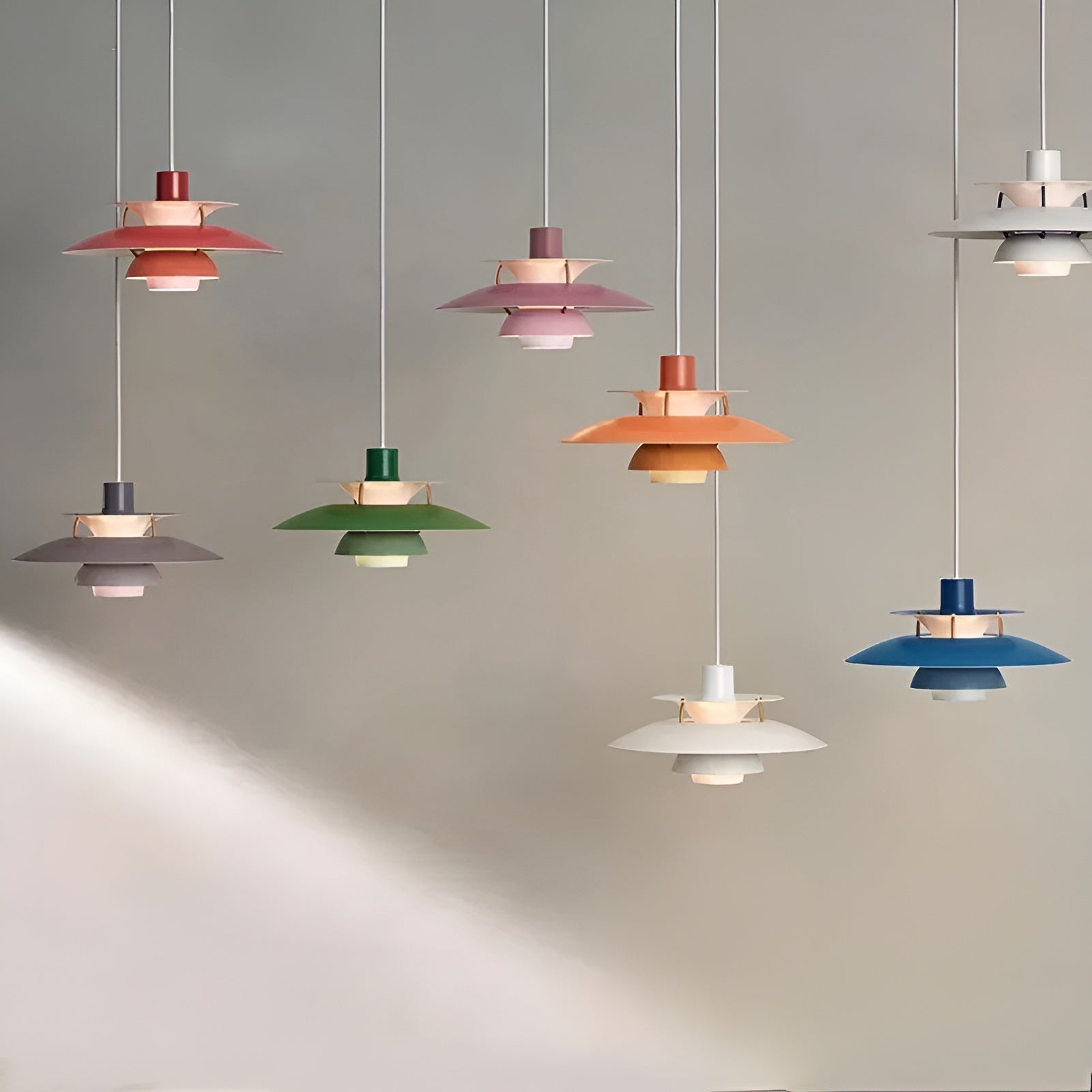 Verélia | Lampe Suspendue Moderne – Élégance Colorée et Écologique