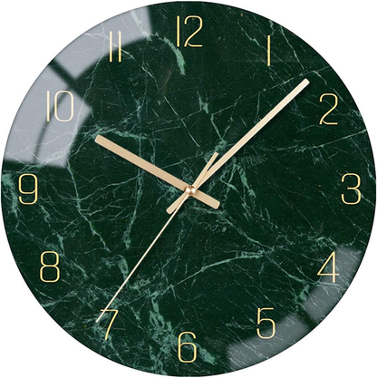 Vitréa | Horloge Murale Design – Élégance Artistique en Acrylique Moderne Style B 12 pouces