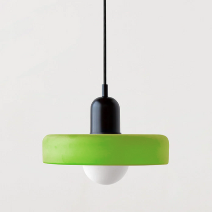 Vitréna | Suspension Bauhaus – Élégance Artistique et Design Moderne Vert (mat) Noir