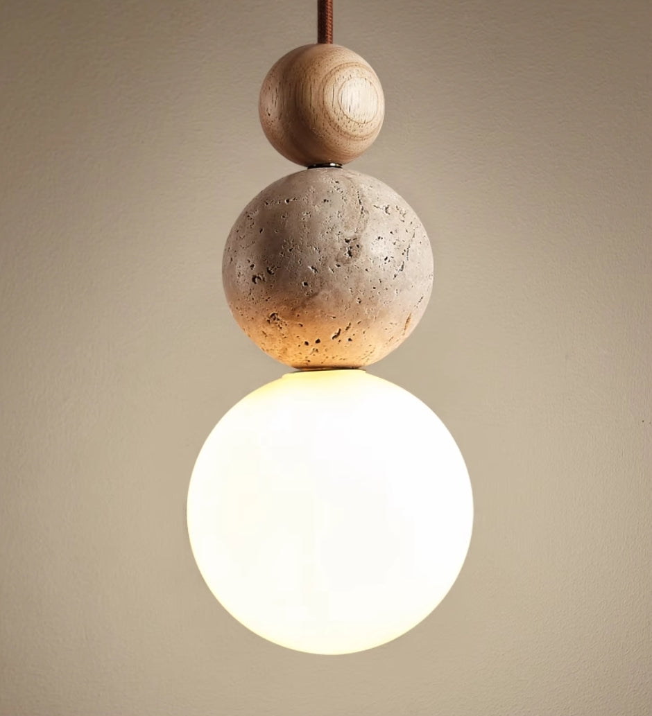 Volcéa | Suspension Élégante – Accent Artistique Rétro-Moderne