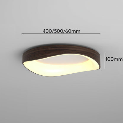 Valora | Lampe de plafond LED Bois – Raffinement Minimaliste et Durable