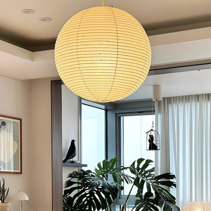 Akiréa | Suspension Ronde – Inspiration Japonaise et Lumière Apaisante